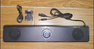 HDMI 轉 VGA接頭 + 立体聲有源可調音喇叭 (HDMI  to VGA converter with adjustable stereo audio  sound bar )