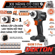 Dekton M21-CV250NCP 250N.m screwdriver, generation of gen3 round lights, Makita universal pin