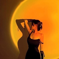 Rainbow Sunset Sun Virtual Living Light. 4-color virtual living lamp for bedroom decoration HOT 2021