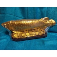 Golden Arowana Fish Statue_Size3