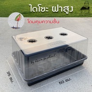 ไดโซะฝาสูง กล่องเพาะเมล็ด อบต้นไม้ เฉพาะฝา 12 ใบ