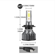 2PCS 110W Automoitve Led Headight CSP 4300K 6000K 8000K Car Led Headlights H1 H7 H11 H4 Car LED Head
