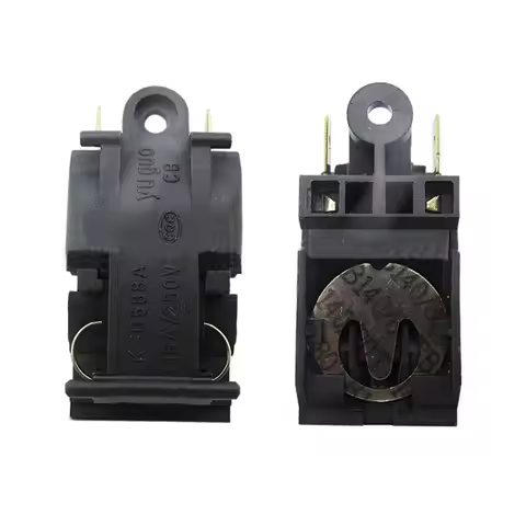 2pcs 250V Black 13A/16A Switch Electric Kettle Thermostat Steam Medium Kitchen Parts Accessories