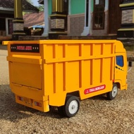 TERLARIS Miniatur Mobil Truk Oleng kayu Mainan Mobilan Truck Anak