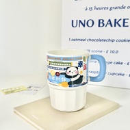 Cốc Cà Phê Bằng Gốm Có Nắp Cốc Đựng Nước Hình Gấu Trúc Dễ Thương Cốc Đựng Đồ Uống Cốc Đựng Cà Phê Cố