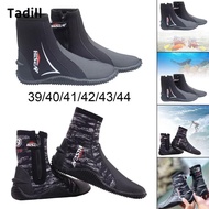 Tadill 5mm Neoprene Scuba Diving Booties Wetsuit Boots Water Sports Shoe Swim Surf for Wind Rafting 