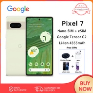 Google Pixel 7 US Version Unlocked 8GB RAM + 128GB/256GB ROM Single Sim + eSIM 5G Mobile Phone Googl