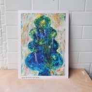 愛與支持 A4 星炫卡海報 - 大樹的內在星光