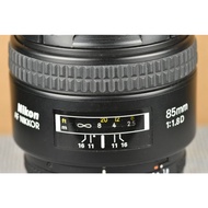(Used) Mint - Nikon 85mm f/1.8d AF Nikkor
