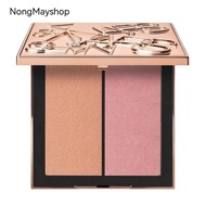 Nars บลัชออน สองสี ลิมิเต็ดอิดิชั่น Temptedสีเบจชิมเมอร์ที่มีเฉดสีชมพูอ่อน และDeep Throat  9.5 กรัม