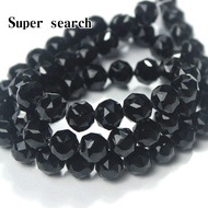 Austrian Crystal Shiny Black Glass Spinel diy Handmade Loose Beads Bracelet Necklace Earrings Beads