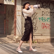 KEEP MARYMARYJANE WHITE : รองเท้าแมรี่เจนเปิดส้นสีขาว