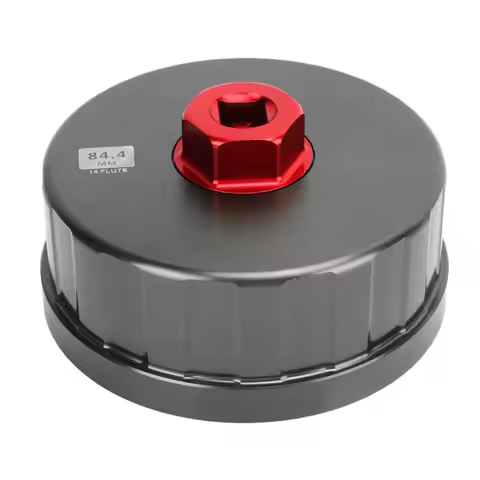 Car Oil Filter Wrench 84.4 mm 14 Flutes Oil Filter Removal Tool Replacement For Mercedes-Benz/Dodge/