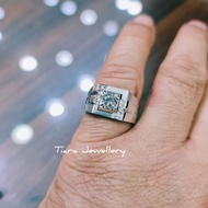 Cincin diamond pria / cincin berlian / diamond ring / berlian asli