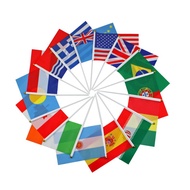 World Flag Countries Hand Waving Flags Office Table Flags Outdoor Flag