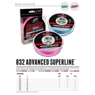 SUFIX 832 Advance Superline Braided Line 300YDS Braid