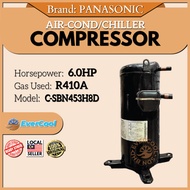 Panasonic AirCond/Chiller Compressor 6HP (R410a Gas) Model : C-SBN453H8D