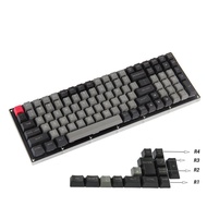 YMDK 96 84 104 87 61 Laser Etched ANSI ISO OEM Profile Thick PBT Keycap For MX Mechanical Keyboard Y