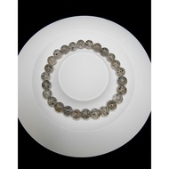 BlackBerry Mica Crystal Quartz Stone Bracelet Full4A 6mmnatural F1120