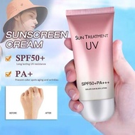 UV Sun Treatment Intensive UV Sunblock Cream SPF50+ PA+ SunBlock Cream Sunscreen Sun Cream Refreshin