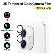 OPPO A5i Metal Ring Camera Lens Protection OPPO A5i Tempered Glass Full Cover Film Protector