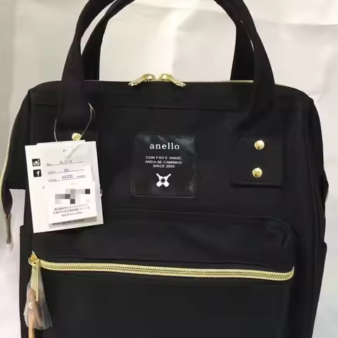 Japanese Anello Unisex Multi‑Purpose Bag Oxford Water‑Resistant Handbag Shoulder Crossbody Backpack 