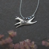 星月光石獨角獸吊墜