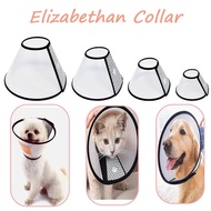 Elizabeth Collar Dog Cone Collar E Collar Cat Cone Dog Collar Pet Head Cover Kolar Kucing Koler Lehe