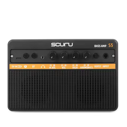 Caline S5B Bass Amp 10W Rechargeable Bluetooth Bass Amplifer