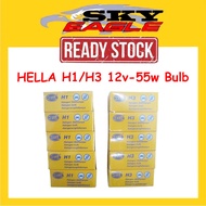 HELLA H1/H3 12v-55w Bulb