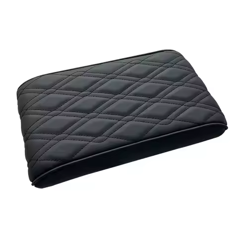 For MINI Cooper F55 F56 F57 Auto Armrests Storage Box Pad PU Leather Car Armrest Mat Center Console 