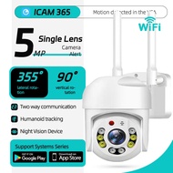 icam365 CCTV / WIFI Wireless CCTV / 5MP Color Image Sharpness Outdoor CCTV Waterproof And Rainproof
