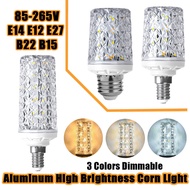 Super Long Lifespan E27 E14 24W 30W 40W 50W LED Lamp Corn Bulb AC85-265V No Flicker 2835 SMD LED Lig