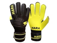 HARA Sports ถุงมือผู้รักษาประตู มีฟิงเกอร์เซฟ ถุงมือประตู ถุงมือฟุตบอล รุ่นGL05 สีดำเหลือง