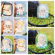 ANANASSZ Outdoor Bag, 10cm Doll Multicolor Storage ,  Style Doll Accessories Bag Decoration  Transpa