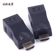 Hdmi Extender 30m Single Network Cable Transmission HDMI to rj45 Signal Amplifier Transmitter 4K30hz