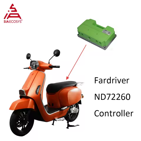 Fardriver Controller ND72260 Electric Motorcycle Controller 260A BLDC Programmable with Bluetooth fo