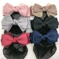 🎀 Ready Stock 🎀( NO.0970 5 ) ( 1 PCS ) Quality Hair Net Bun Cover Ribbon Bun Hair