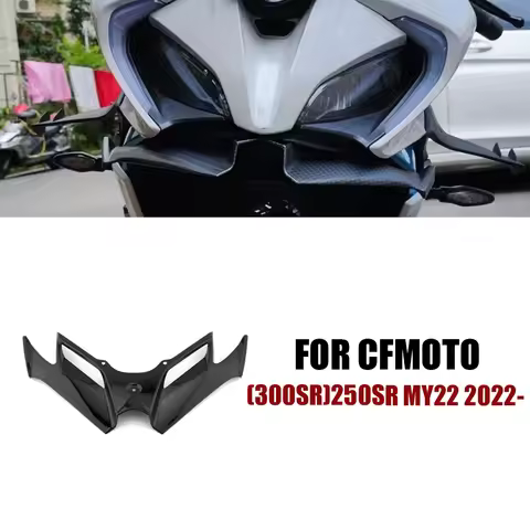 FOR CFMOTO 300SR 250SR MY22 2022 FUN ABS 2020 250 300 SR Front Spoiler Winglets Aerodynamic Wing Spo