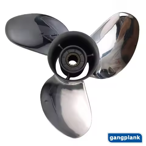 For Suzuki 60-140HP Stainless Steel Propeller Marine Outboard Propeller 13 3/4X13 13 7/8X15 13 7/8X1