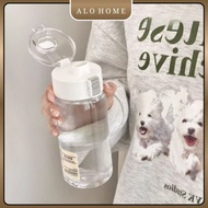 ALO HOME Flip Top Water Bottle Compact, Easy-to-Carry Personal Water Bottle