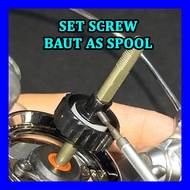BAUT TANAM BAUT AS SPOOL SEPUL SPUL SHAFT SHIMANO STRADIC DAN TWINPOWER