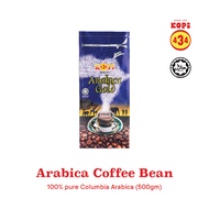 Muar kopi 434 arabica bean 500gm pure Columbia arabica