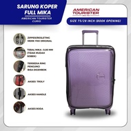 Reborn LC - Luggage Cover | Luggage Cover Fullmika Special American Tourister Curio Book Opening Size 75/28 Inch (Large)