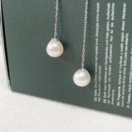 PJ.Akoya珍珠 18K線耳環