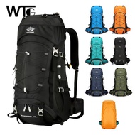 WTG Outdoor Sports Hiking Bag 60L Large Capacity Backpack Hiking Backpack