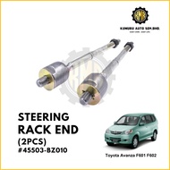(1@Pair) Rack End Set Toyota Avanza F601 F602 - 45503-BZ010
