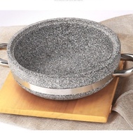 Special stone pot bibimbap rice noodle stone pot Korean high temperature resistant stone pot bibimba