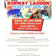 SUNWAY LAGOON TICKET PROMITION