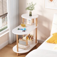 Small Bedroom Furniture Solid Wood Simple Cabinet Household Bedside Shelf Modern Rental Room Simple 